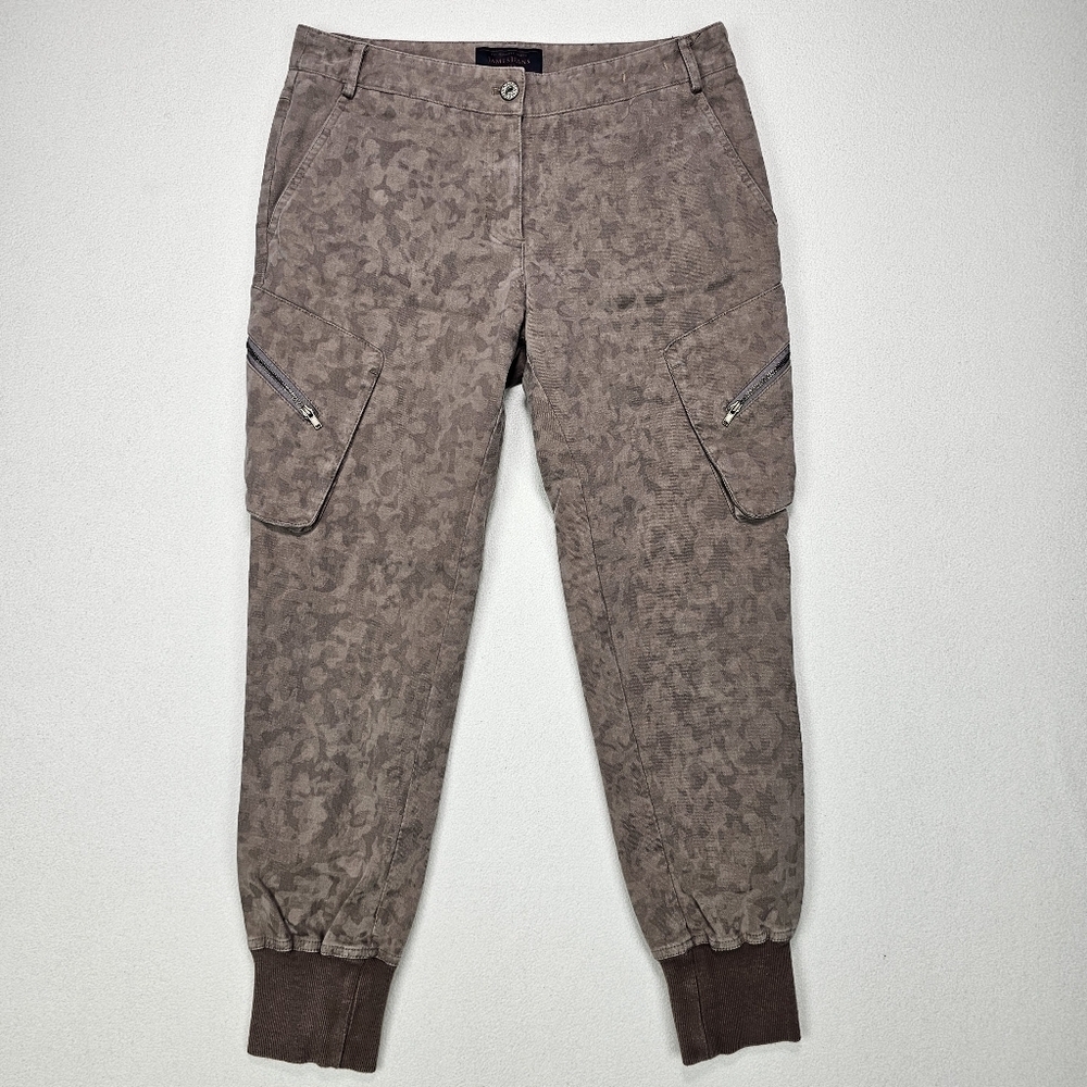 James Jeans Boyfriend Cargo Joggers Camouflage Print Size 28